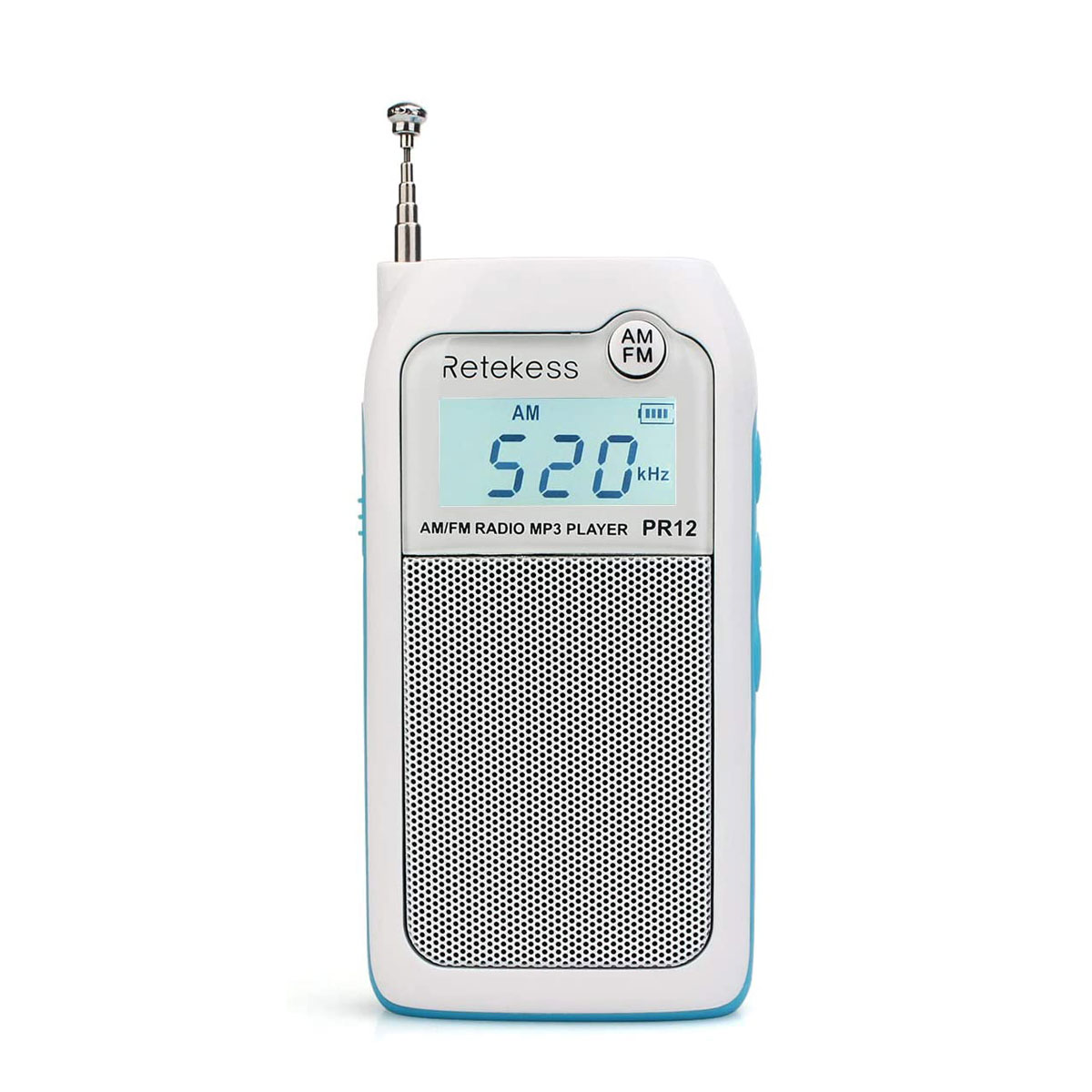 Mini Radio FM de Poche Portable DSP, Récepteur FM, Haut-Parleur, Lecteur  MP3, Batterie au Lithium