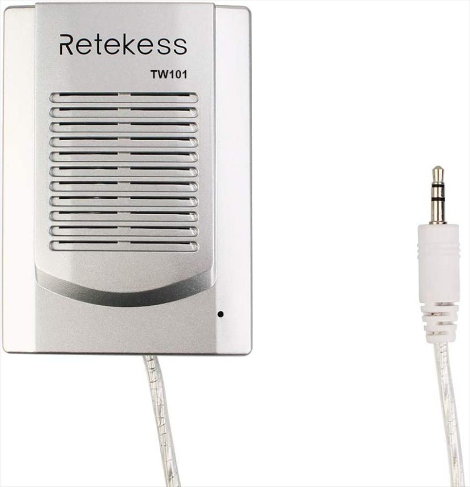 Retekess TW101 Interphone de Fenêtre Système d'Interphone de Banque Microphone d'Interphone