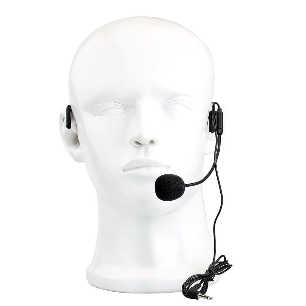 Retekess Microphone de Guide Touristique, Mini-micro-casque 3.5 mm