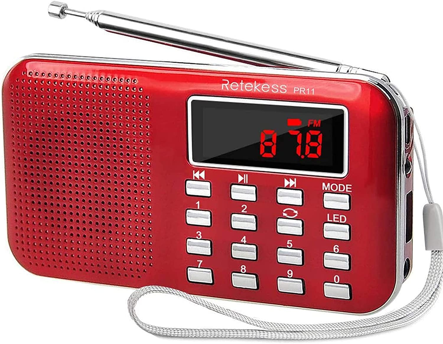 Retekess PR11 Radio de Poche AM FM Radio Radio Portable Radio Numérique