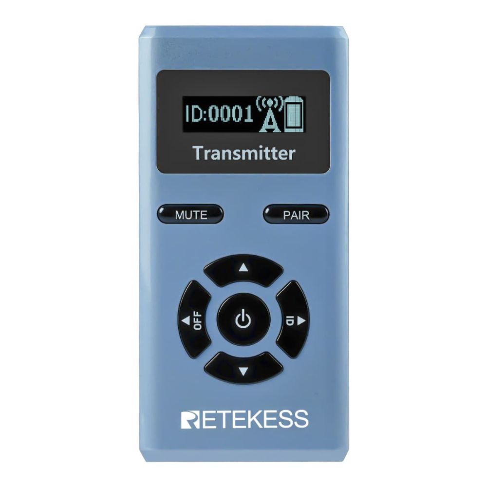 Retekess TT106S Émetteur de Guide Touristique sans Fil et Pratique 