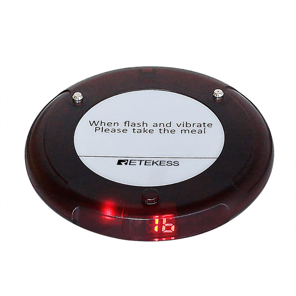 Retekess TM101 Système de Buzzer de Réponse sans Fil en Concours