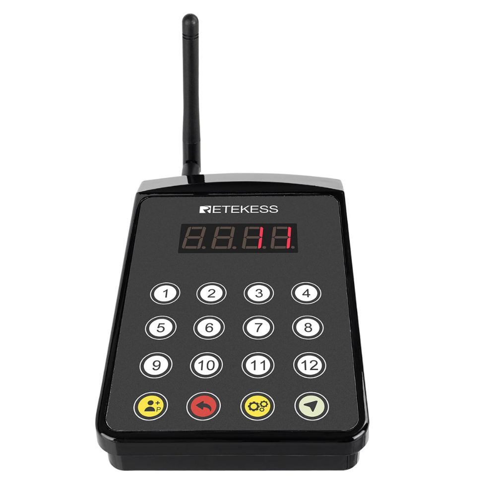 Retekess TD029 Émetteur Clavier Noir