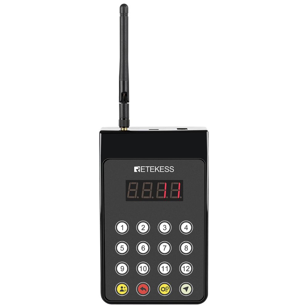 Retekess TD029 Émetteur Clavier Noir