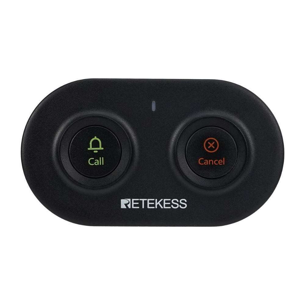 Retekess TD036 boutons d'appel de Service systèmes de boutons de panique sans fil pour clinique, restaurant, bar