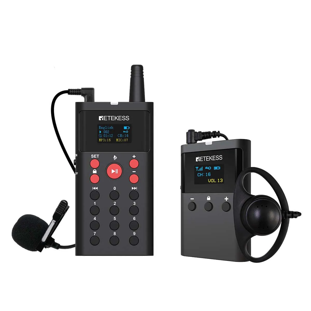 TT127 Système de Guide Touristique avec Lecteur MP3