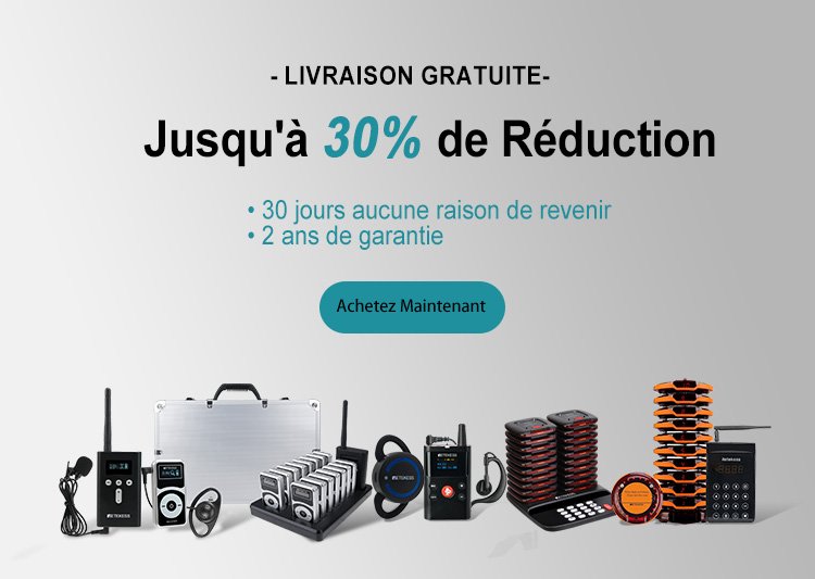 Vente directe sur le site officiel de Retekess