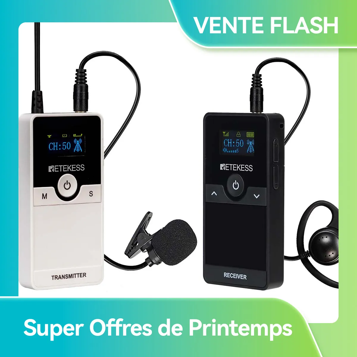 TT116 Audiophones Pour Groupes