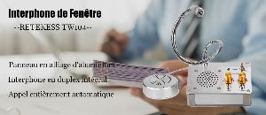 Retekess TW104 Interphone de Fenêtre doloremque