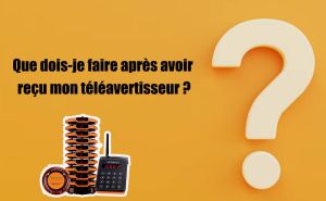 Que dois-je faire après avoir reçu mon téléavertisseur ? doloremque