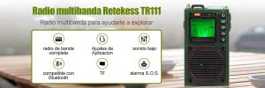 Retekess TR111 : Un Petit Monstre de Radio Avec une Qualité Sonore Magnifique ! doloremque