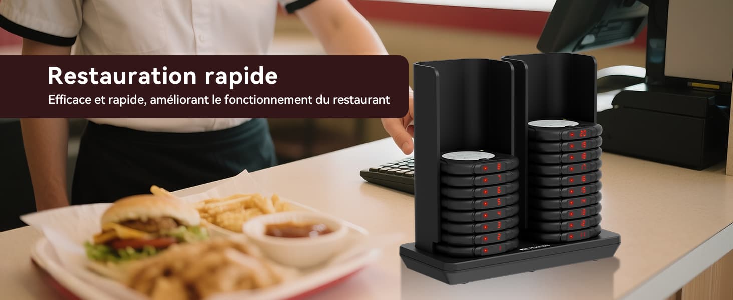 restauration-rapide-systeme-de- teleavertisseur-de-restaurant-retekess-td186